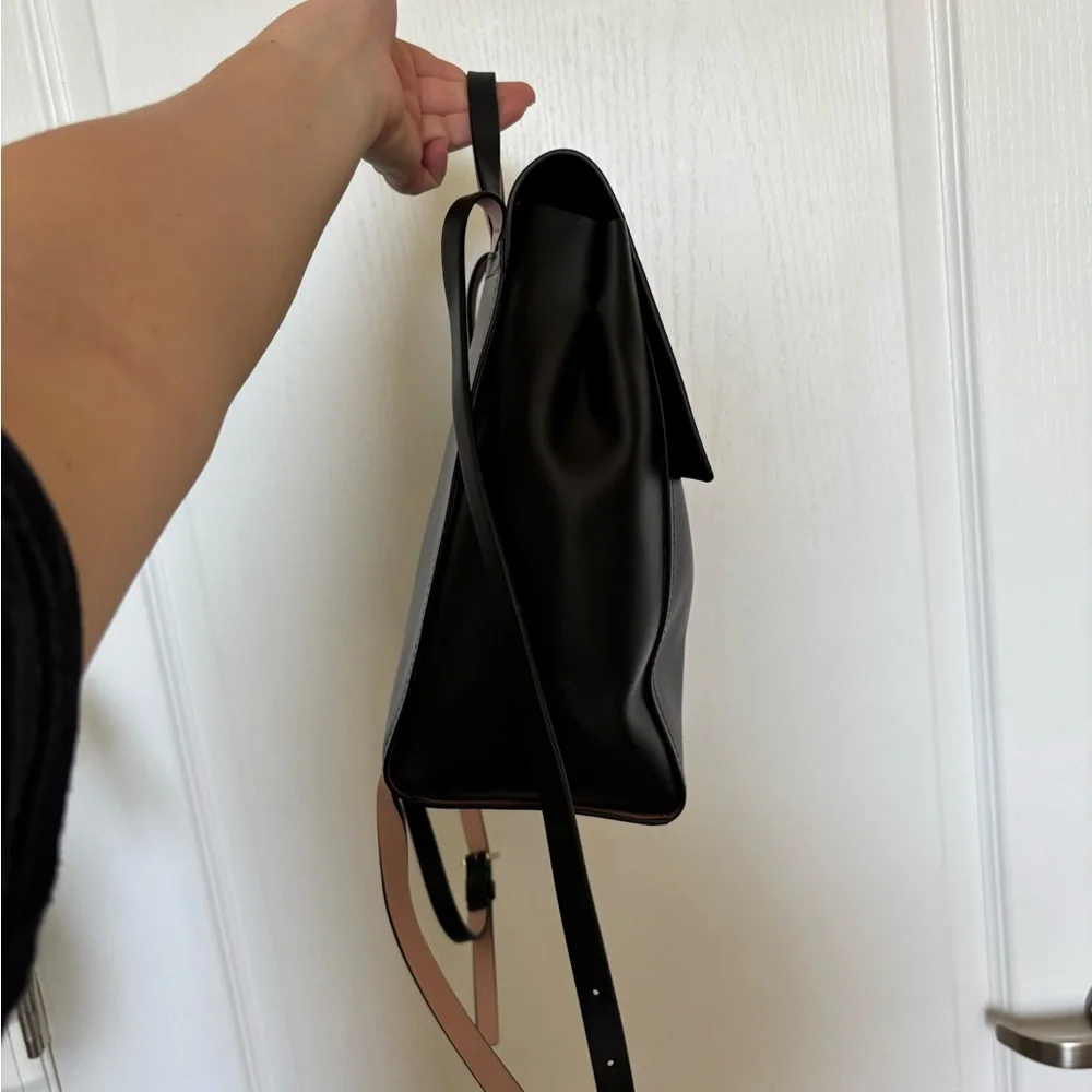 kate spade Black Smooth Leather Backpack - Picture 4 of 5